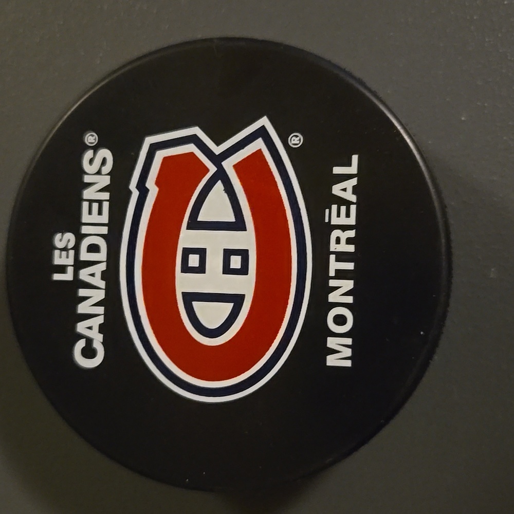 🏷 [50% 2+] Canadiens Hockey Puck